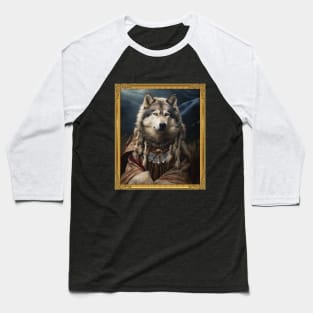 Resolute Alaskan Malamute - Medieval Inuit Elder (Framed) Baseball T-Shirt